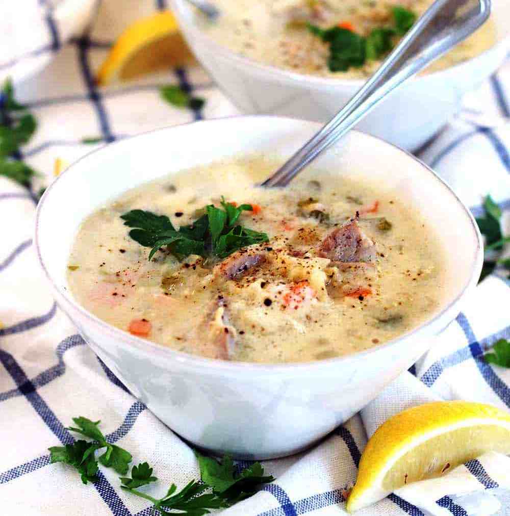 κοτοπουλο αυγολέμονο