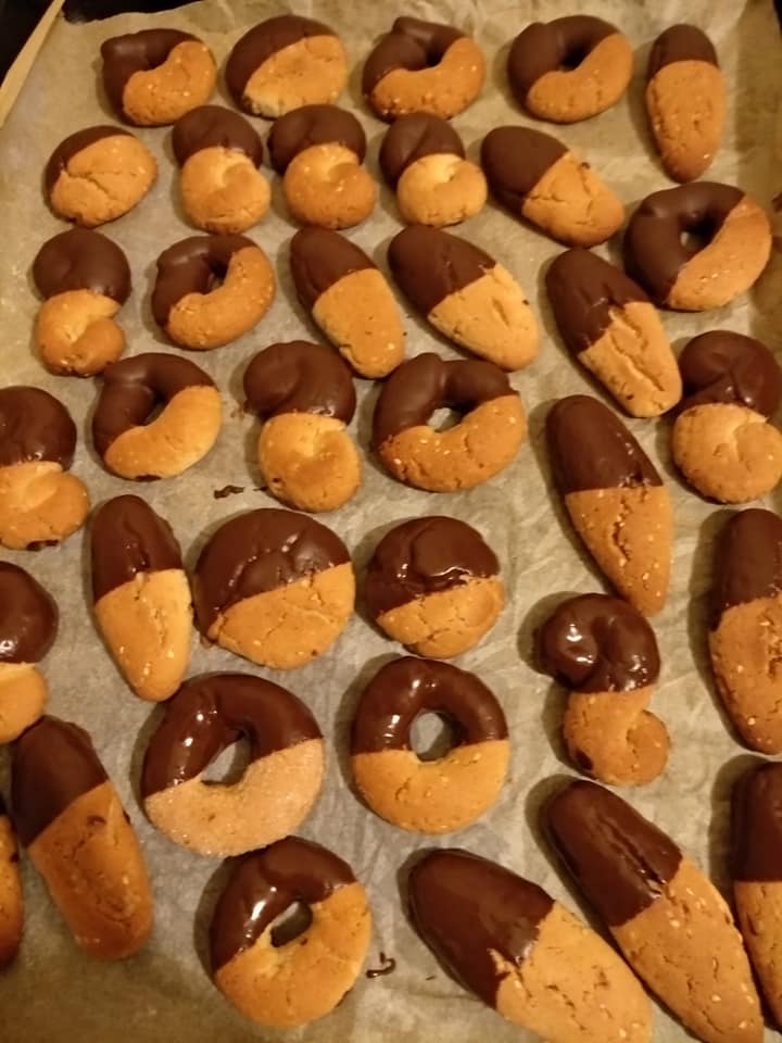 κουλουρακια με σοκολατα