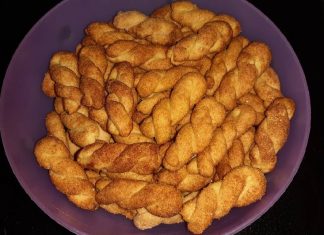 Κουλουράκια κρασιού με ελάχιστη ζάχαρη νηστίσιμα