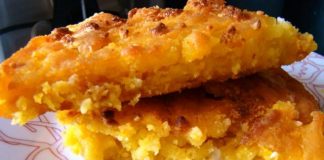 Μπατζίνα με καλαμποκάλευρο