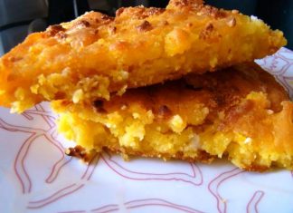 Μπατζίνα με καλαμποκάλευρο