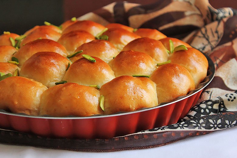 σιροπιαστά ψωμάκια