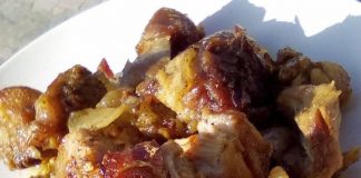 χοιρινή τηγανιά