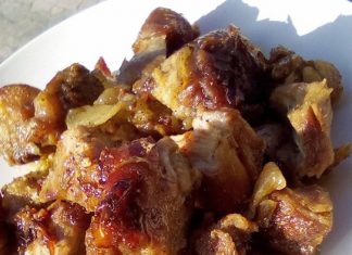 χοιρινή τηγανιά