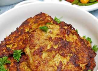 χοιρινό σνίτσελ με παρμεζάνα