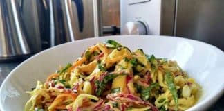 Σαλάτα Λάχανο με κοτόπουλο