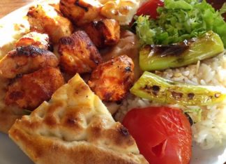 Κοτόπουλο Σις Κεμπαπ