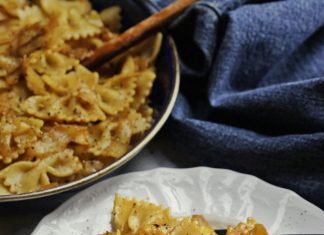 ζυμαρικά με λάχανο