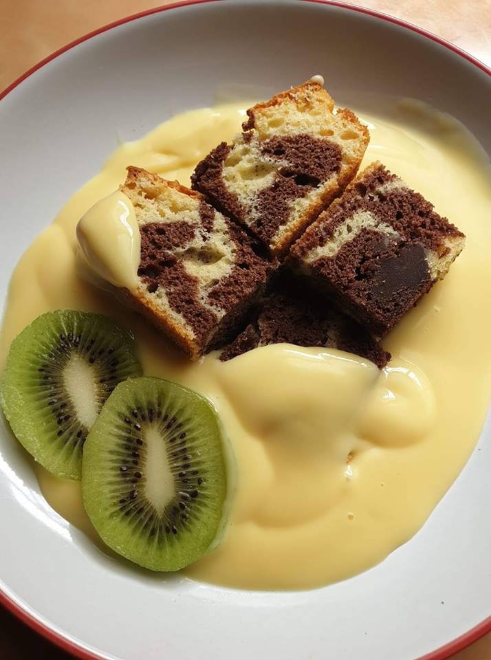 κεικ με κρεμα λεμονιου