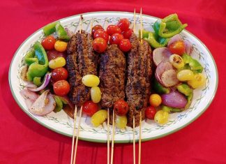 Συνταγή Κεμπάπ από ένα εστιατόριο της Μ.Ανατολής (Kabab koobideh)