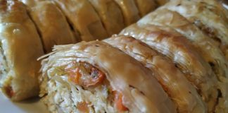 Νόστιμη κοτόπιτα σε ρολό…θα την απολαύσετε Κοτόπιτα σε ρολό