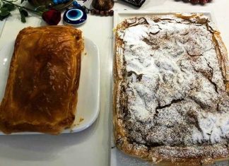 Μπουγάτσα και Τυρόπιτα