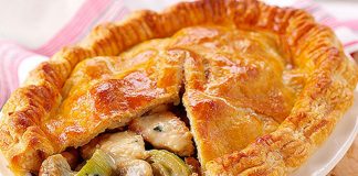 πίτα με κοτόπουλο