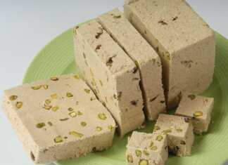 Χαλβάς με ταχίνι και μέλι