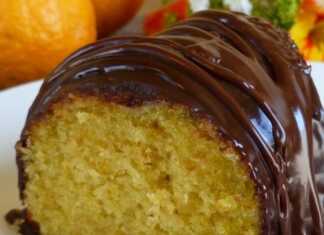 Κέϊκ Πορτοκαλιού με γλάσο σοκολάτας νηστίσιμο!