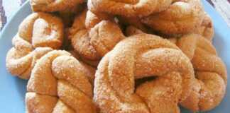 Νηστίσιμα Κουλουράκια κανέλας