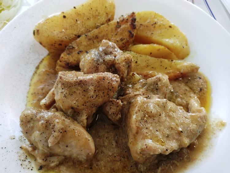 χοιρινό λεμονάτο