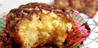 Κεκάκια με-ινδοκάρυδο χωρίς αλεύρι