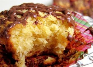 Κεκάκια με-ινδοκάρυδο χωρίς αλεύρι