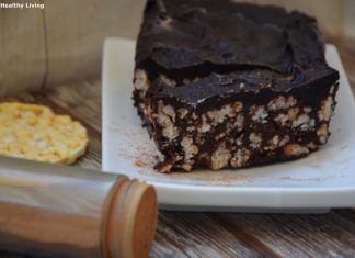 Κορμός με ταχίνι, μέλι και κακάο