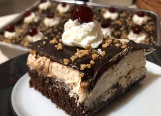 Πάστα ταψιου σοκολατινα