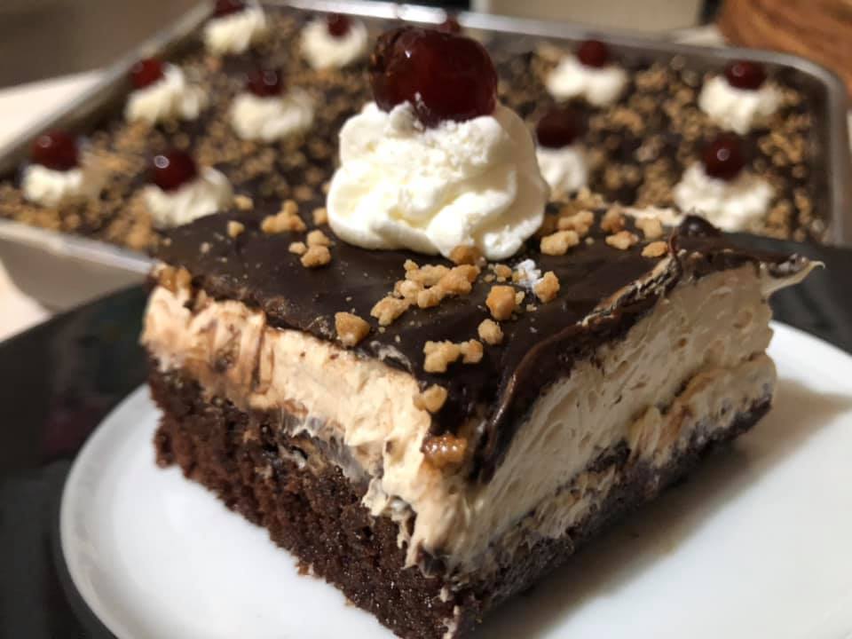 Πάστα ταψιου σοκολατινα Πάστα ταψιου σοκολατινα