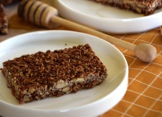 Παστέλι χωρίς ζάχαρη με καρύδια και κανέλα