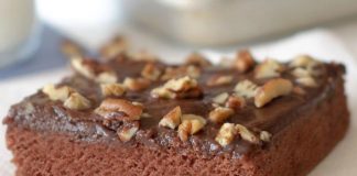 Υπέροχο Κέικ με επικάλυψη σοκολάτας