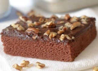 Υπέροχο Κέικ με επικάλυψη σοκολάτας