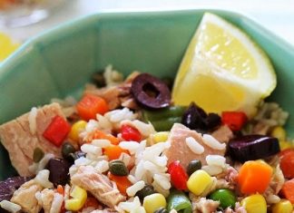 Τονοσαλάτα ρυζιού