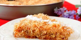 Υπέροχο Κέικ Κανταΐφι με σιρόπι