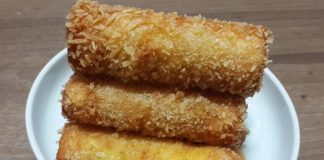 Εύκολες φλογέρες με τυρί και ζαμπόν