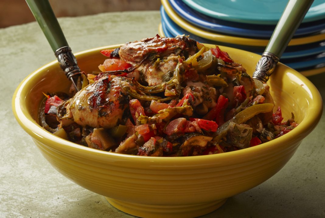 κοτόπουλο με λαχανικά