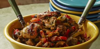 κοτόπουλο με λαχανικά