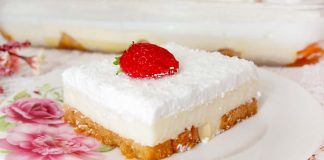 Κρέμα Πουτίγκα με φρυγανιά κρεμα πουτιγκα