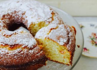 Λεμονοκέικ με Γιαουρτι