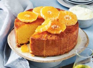 μυρωδάτο κεικ μανταρινιού