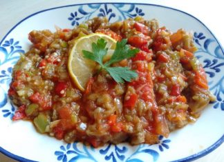 Σαλάτα με ψητά λαχανικά