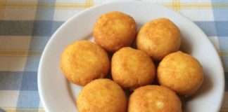 Συνταγή του Σφουγγάτο Κύθνου Τηγανισμένα, χρυσαφένια Σφουγγάτα Κύθνου σερβιρισμένα σε πιάτο