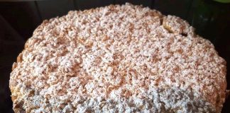 τριφτή μηλοπιτα