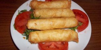 φλογερες με τυρί