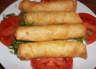 φλογερες με τυρί