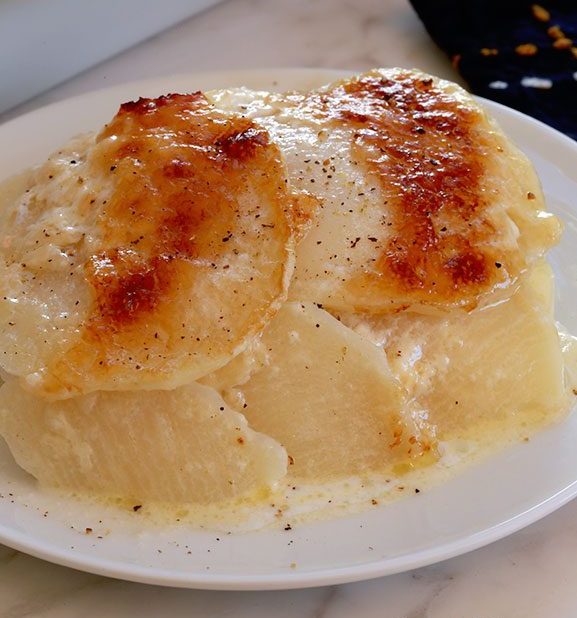 Πατάτες Ογκρατέν με γραβιέρα και σκόρδο1