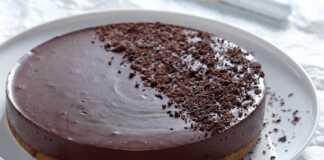 Σοκολατένια τούρτα γιαουρτιού