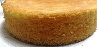 Απλο Παντεσπάνι Λευκό