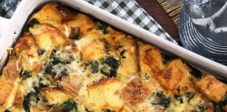 Ιταλική Strata με σπανάκι