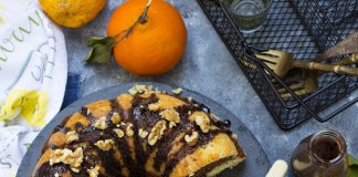 Κέικ Σοκολάτας με πορτοκαλι