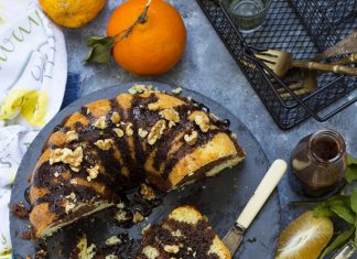 Κέικ Σοκολάτας με πορτοκαλι