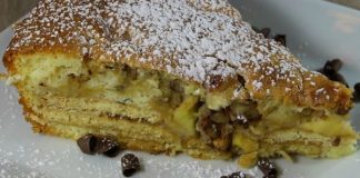 Κέικ με Μήλα και Μπισκότα