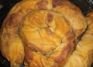 Κολοκυθόπιτα στριφτή